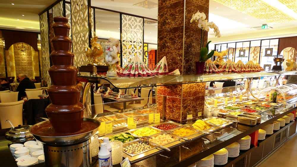 Mongolisches Live-Buffet